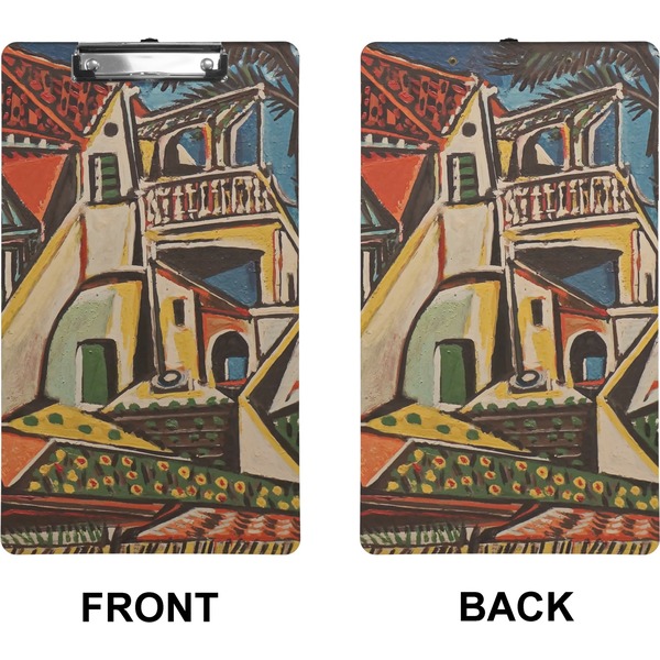 Mediterranean Landscape by Pablo Picasso Clipboard (Legal) (Front + Back)