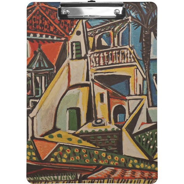Custom Mediterranean Landscape by Pablo Picasso Clipboard (Letter Size)