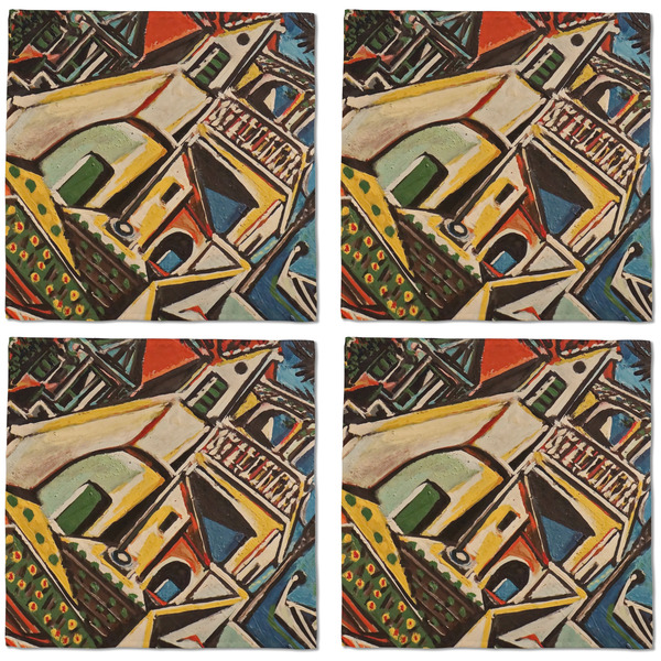 Mediterranean Landscape by Pablo Picasso Cloth Napkins - Personalized Dinner (APPROVAL) Set of 4