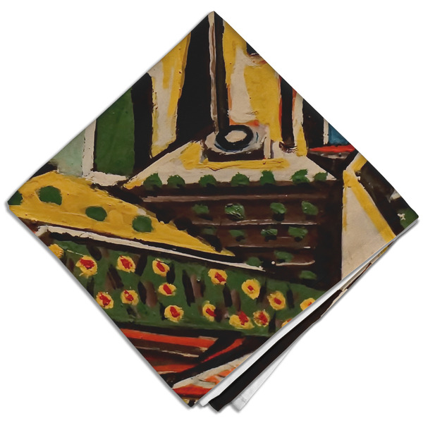 Mediterranean Landscape by Pablo Picasso Cloth Napkins - Personalized Dinner (Folded Four Corners)