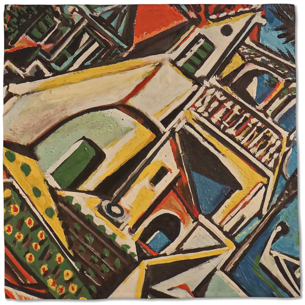 Mediterranean Landscape by Pablo Picasso Cloth Napkins - Personalized Dinner (Full Open)