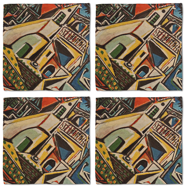 Mediterranean Landscape by Pablo Picasso Cloth Napkins - Personalized Lunch (APPROVAL) Set of 4