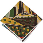 Mediterranean Landscape by Pablo Picasso Cloth Napkin
