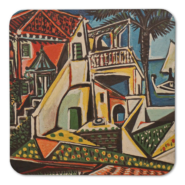 Mediterranean Landscape by Pablo Picasso Coaster Set - FRONT (one)
