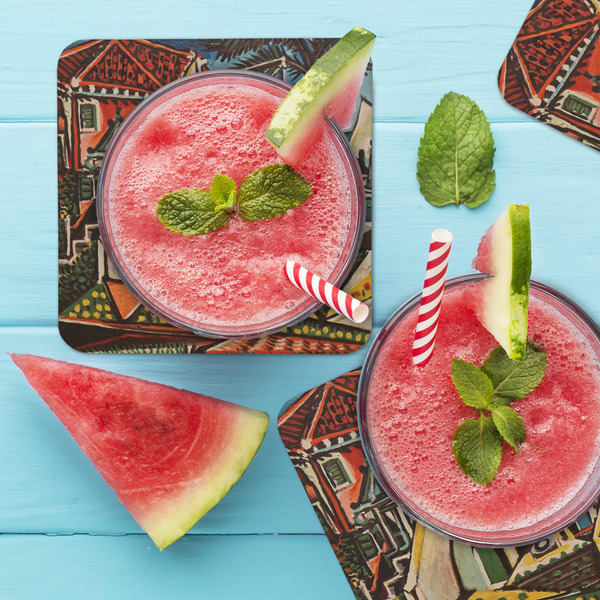 Mediterranean Landscape by Pablo Picasso Coaster Set - LIFESTYLE