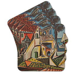 Mediterranean Landscape by Pablo Picasso Cork Coaster - Set of 4