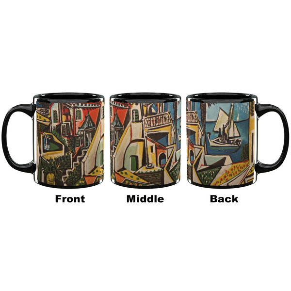 Mediterranean Landscape by Pablo Picasso Coffee Mug - 11 oz - Black APPROVAL