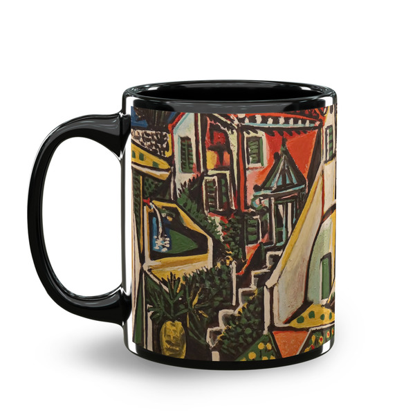 Mediterranean Landscape by Pablo Picasso Coffee Mug - 11 oz - Black