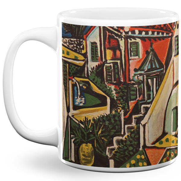 Custom Mediterranean Landscape by Pablo Picasso 11 Oz Coffee Mug - White