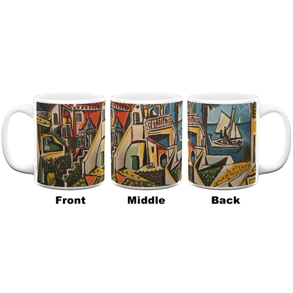 Mediterranean Landscape by Pablo Picasso Coffee Mug - 11 oz - White APPROVAL