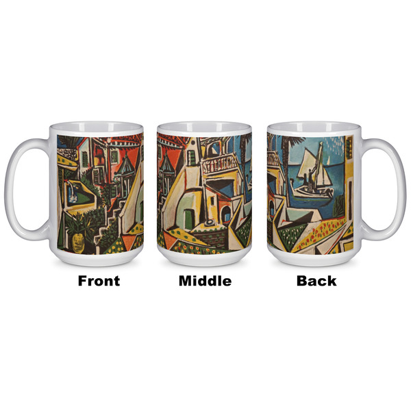 Mediterranean Landscape by Pablo Picasso Coffee Mug - 15 oz - White APPROVAL