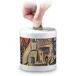 Mediterranean Landscape by Pablo Picasso Coin Bank