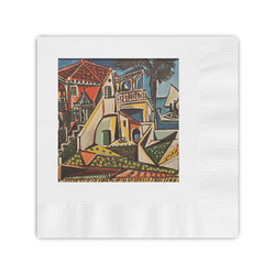 Mediterranean Landscape by Pablo Picasso Coined Cocktail Napkins