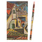 Mediterranean Landscape by Pablo Picasso Colored Pencils - Front View