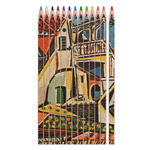 Mediterranean Landscape by Pablo Picasso Colored Pencils