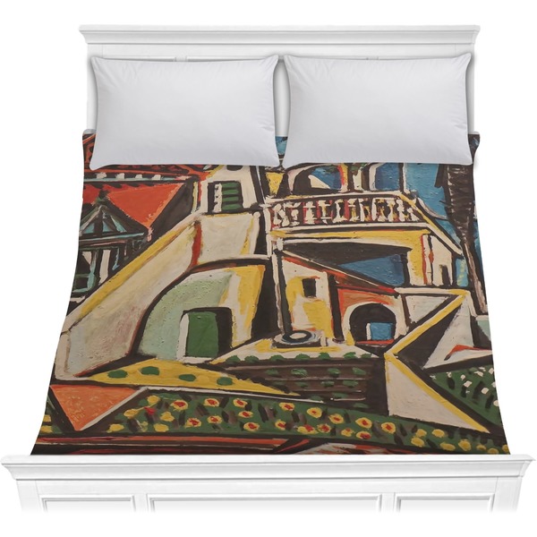 Custom Mediterranean Landscape by Pablo Picasso Comforter - Full / Queen