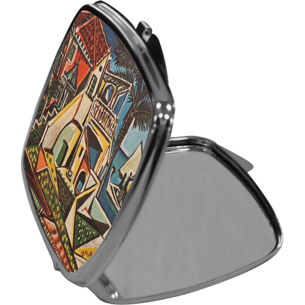 Mediterranean Landscape by Pablo Picasso Compact Mirror (Side View)