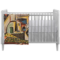 Mediterranean Landscape by Pablo Picasso Crib Comforter / Quilt
