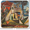 Mediterranean Landscape by Pablo Picasso Custom Shape Iron On Patches - L - APPROVAL