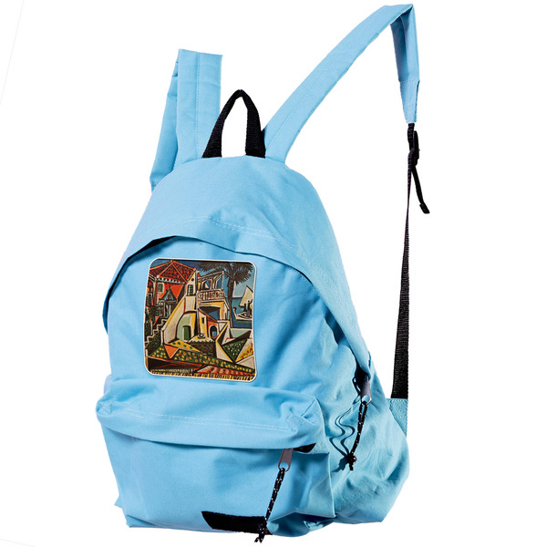 Mediterranean Landscape by Pablo Picasso Custom Shape Iron On Patches - XL single APPROVAL