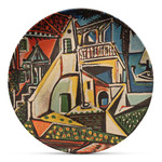 Mediterranean Landscape by Pablo Picasso Microwave Safe Plastic Plate - Composite Polymer