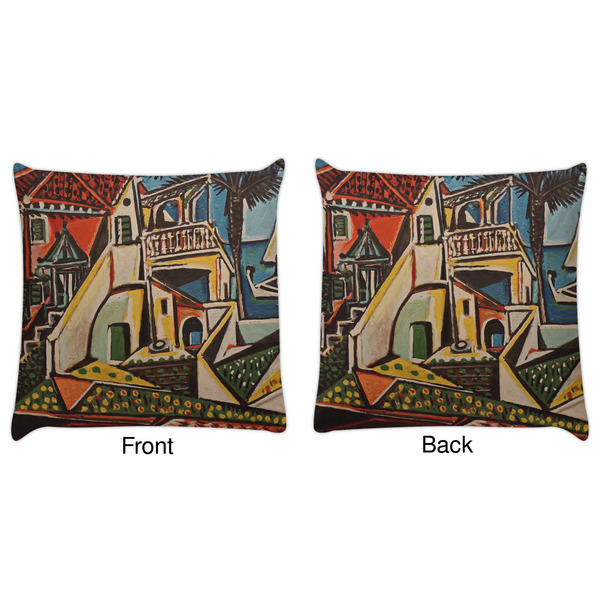 Mediterranean Landscape by Pablo Picasso Decorative Pillow Case - Approval