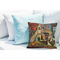 Mediterranean Landscape by Pablo Picasso Decorative Pillow Case - LIFESTYLE 2