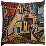 Mediterranean Landscape by Pablo Picasso Decorative Pillow Case