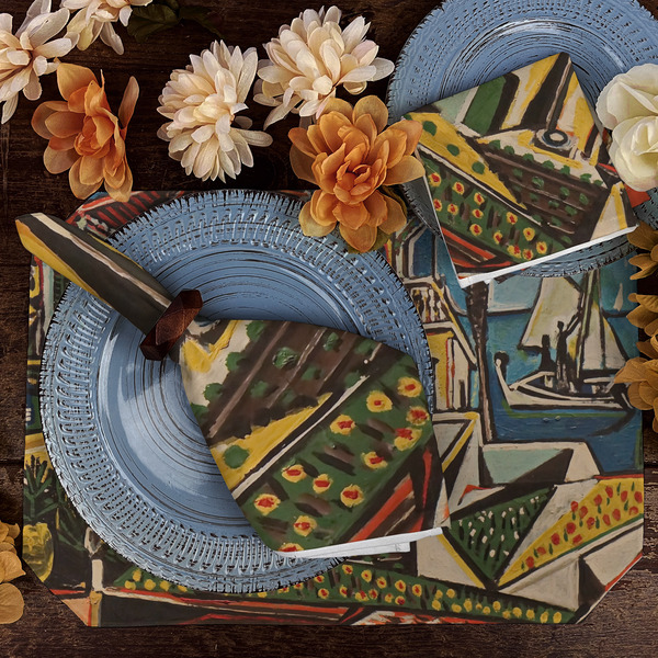 Mediterranean Landscape by Pablo Picasso Dining Set