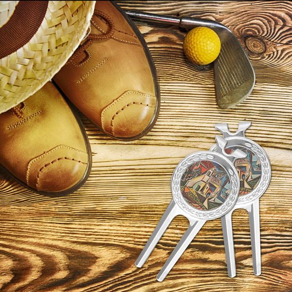 Mediterranean Landscape by Pablo Picasso Divot Tool - LIFESTYLE