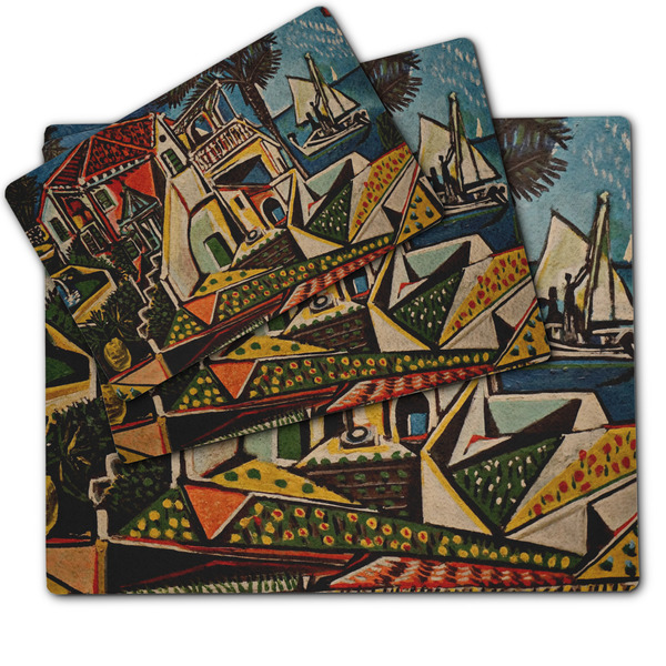 Mediterranean Landscape by Pablo Picasso Dog Food Mat - MAIN (sm, med, lrg)