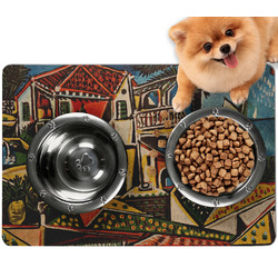 Mediterranean Landscape by Pablo Picasso Dog Food Mat - Small