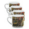 Mediterranean Landscape by Pablo Picasso Double Shot Espresso Mugs - Set of 4 Front
