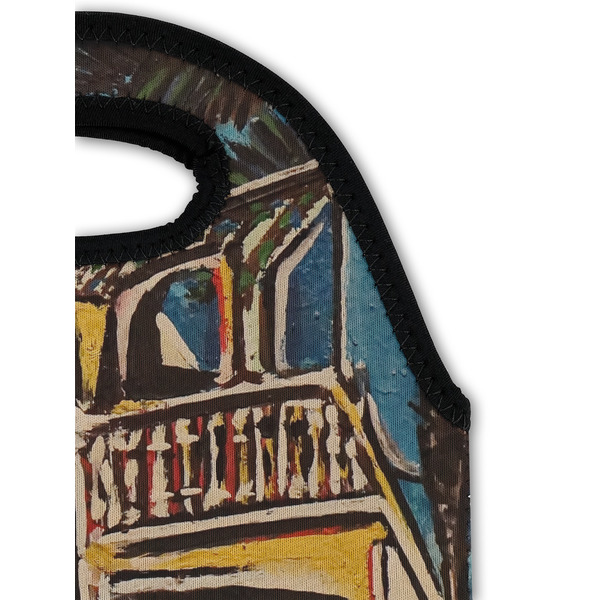 Mediterranean Landscape by Pablo Picasso Double Wine Tote - Detail 1 (new)