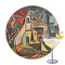 Mediterranean Landscape by Pablo Picasso Drink Topper - Large - Single with Drink