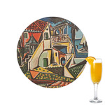 Mediterranean Landscape by Pablo Picasso Printed Drink Topper - 2.15"