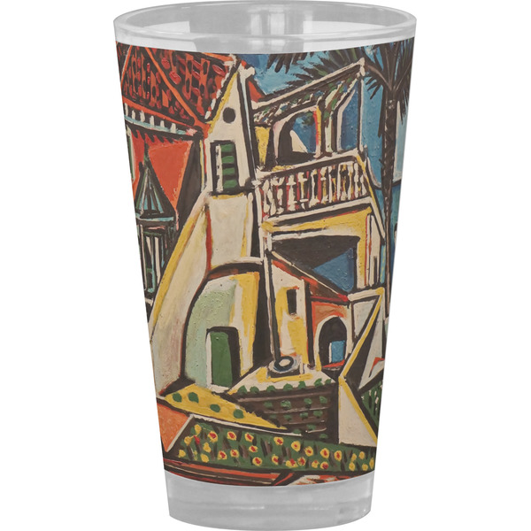 Custom Mediterranean Landscape by Pablo Picasso Pint Glass - Full Color