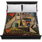 Mediterranean Landscape by Pablo Picasso Duvet Cover - Queen - On Bed - No Prop