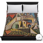 Mediterranean Landscape by Pablo Picasso Duvet Cover - Full / Queen