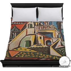 Mediterranean Landscape by Pablo Picasso Duvet Cover - Full / Queen