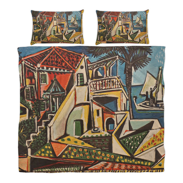 Mediterranean Landscape by Pablo Picasso Duvet Cover Set - King - Alt Approval