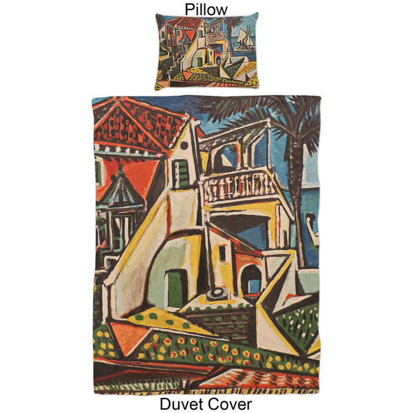 Mediterranean Landscape by Pablo Picasso Duvet Cover Set - Twin - Approval