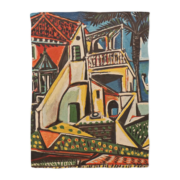 Mediterranean Landscape by Pablo Picasso Duvet Cover - Twin - Front