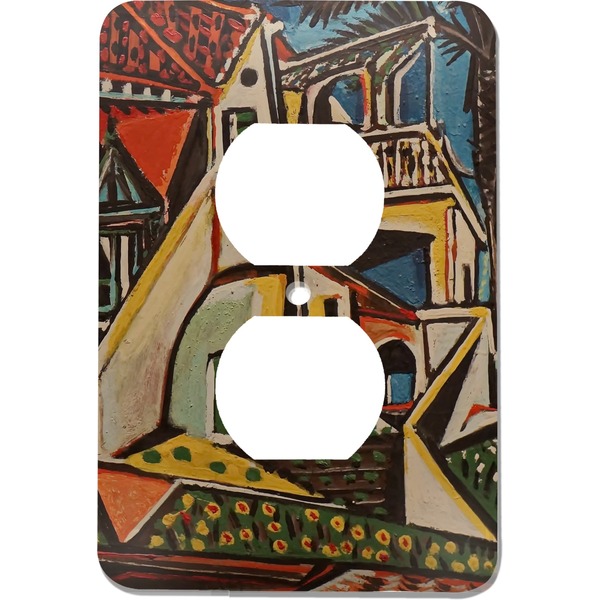 Custom Mediterranean Landscape by Pablo Picasso Electric Outlet Plate