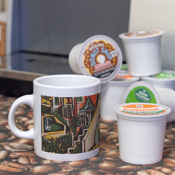 Mediterranean Landscape by Pablo Picasso Espresso Cup - Single Lifestyle