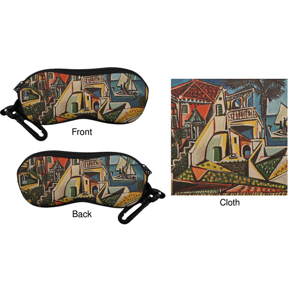 Mediterranean Landscape by Pablo Picasso Eyeglass Case & Cloth (Approval)
