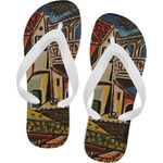 Mediterranean Landscape by Pablo Picasso Flip Flops - Small