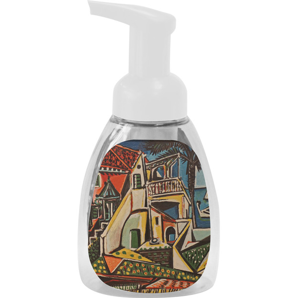 Custom Mediterranean Landscape by Pablo Picasso Foam Soap Bottle - White