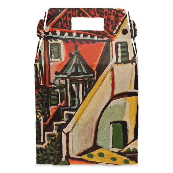 Mediterranean Landscape by Pablo Picasso Gable Favor Box - Front