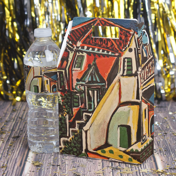 Mediterranean Landscape by Pablo Picasso Gable Favor Box - In Context